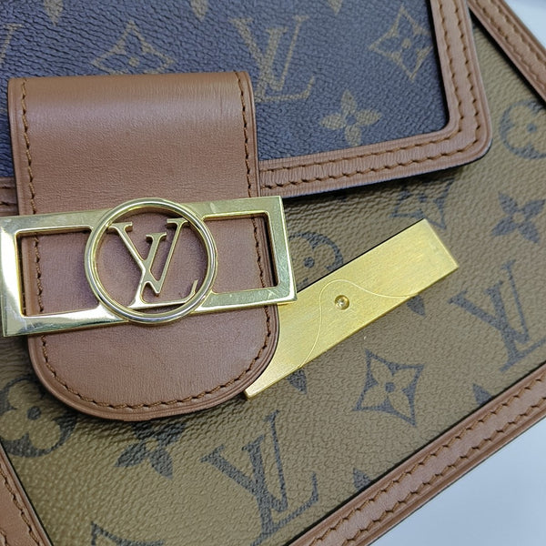 DAUPHINE Mini Coated Canvas Brown