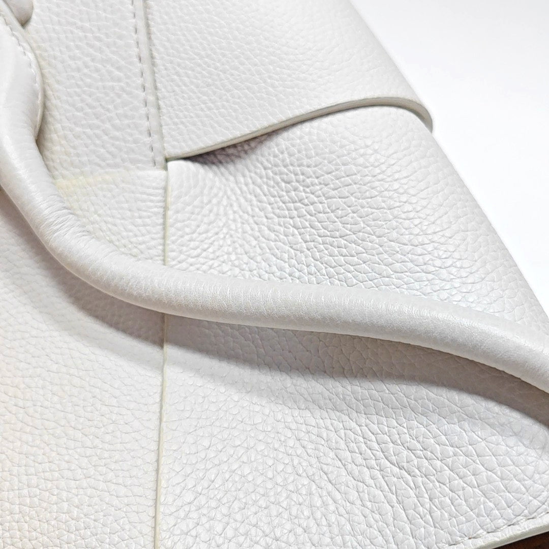 Arco Small Calfskin White