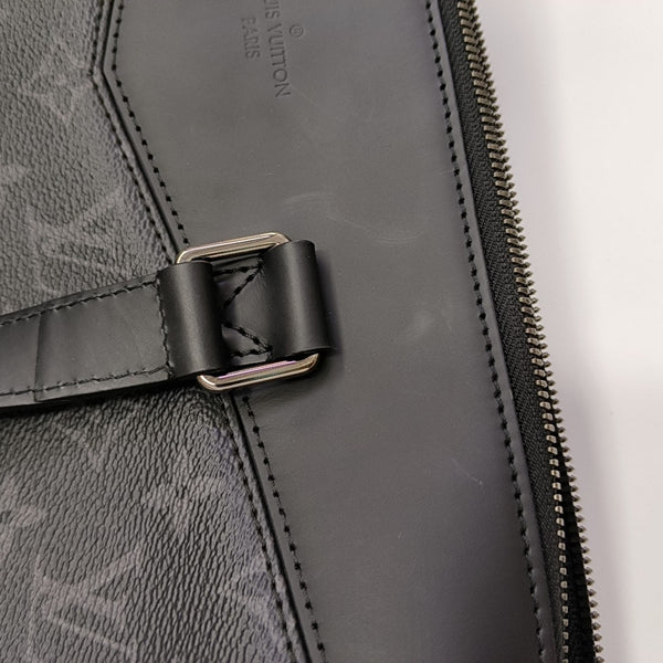 EXPLORER Monogram Coated Canvas Black