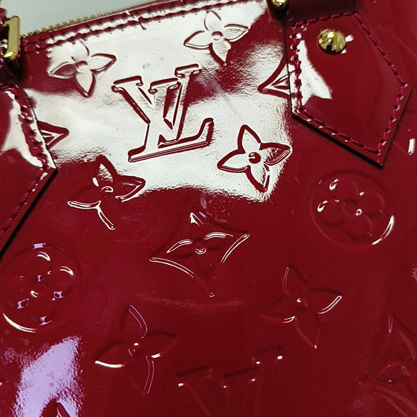 Authenticated pre-owned  ALMA BB Patent Leather Pink - Shoulder Bag at Looply