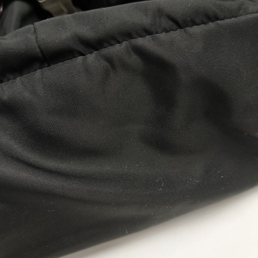 Nylon Backpack Black