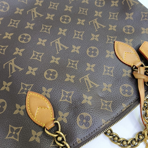 LOCKIT Monogram Coated Canvas Brown