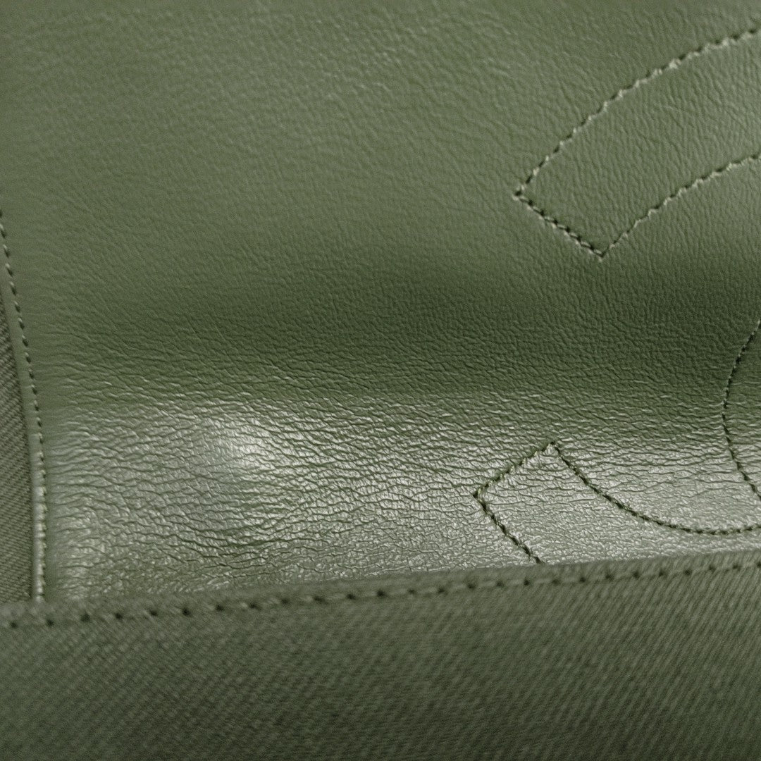 2.55 227 Quilted Canvas Green