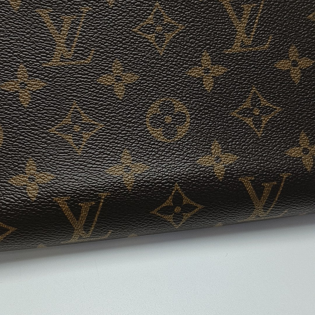 FÉLICIE Monogram Coated Canvas Brown
