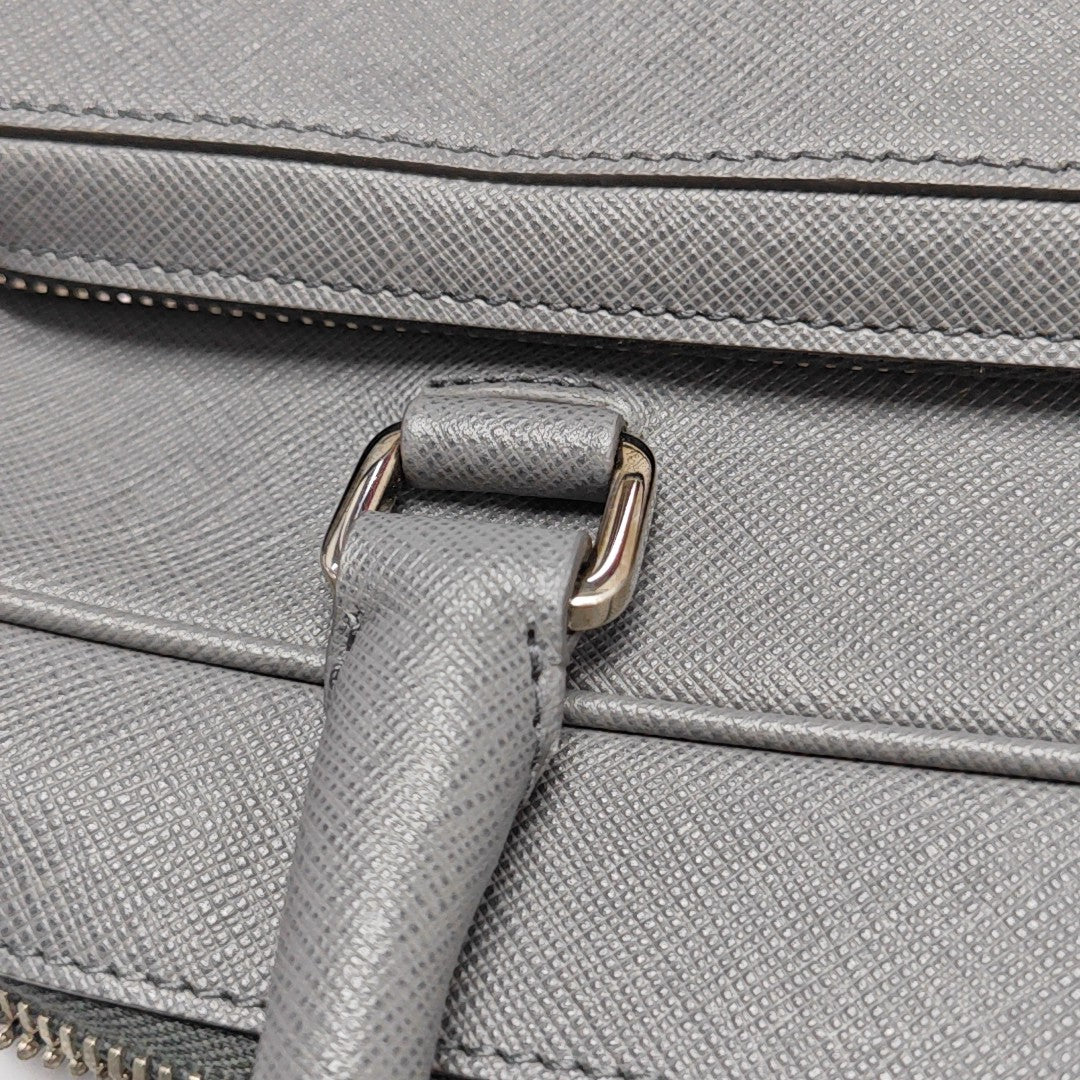Saffiano Calfskin Gray