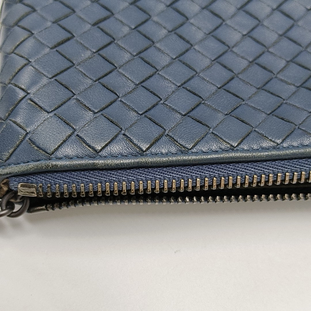 Lambskin Clutch Blue