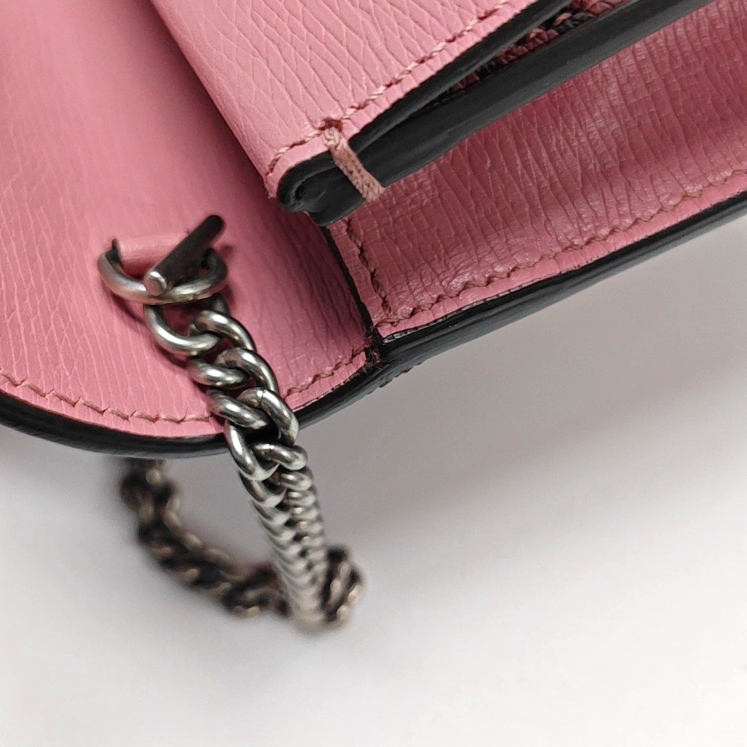 Authenticated pre-owned  Dionysus Super Mini Monogram Calfskin Pink - Shoulder Bag at Looply