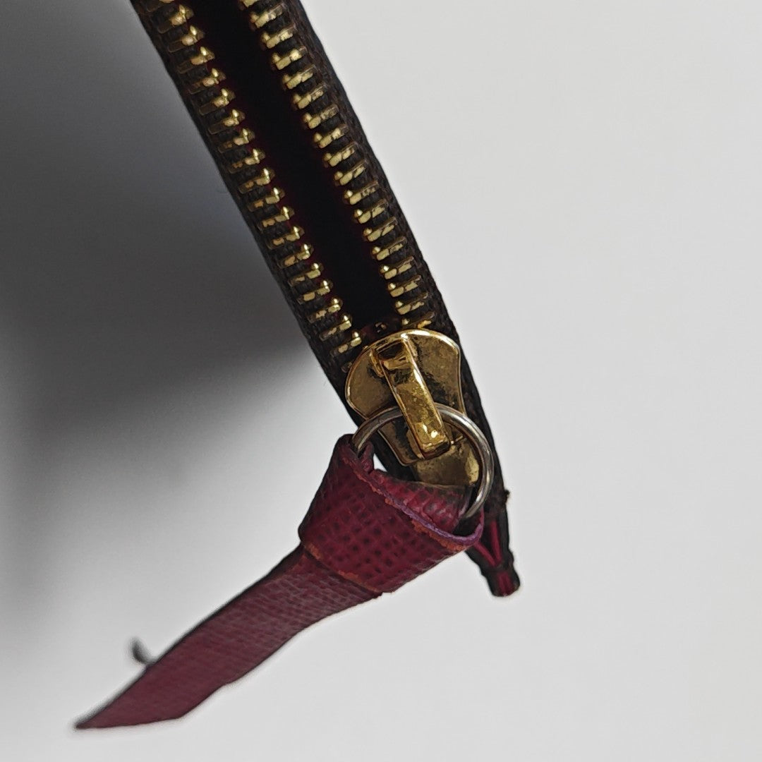 FÉLICIE Monogram Coated Canvas Brown