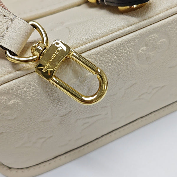 DIANE Monogram Calfskin Beige