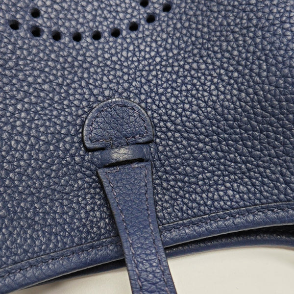Authenticated pre-owned  Evelyne TPM Maurice Blue - Shoulder Bag at Looply