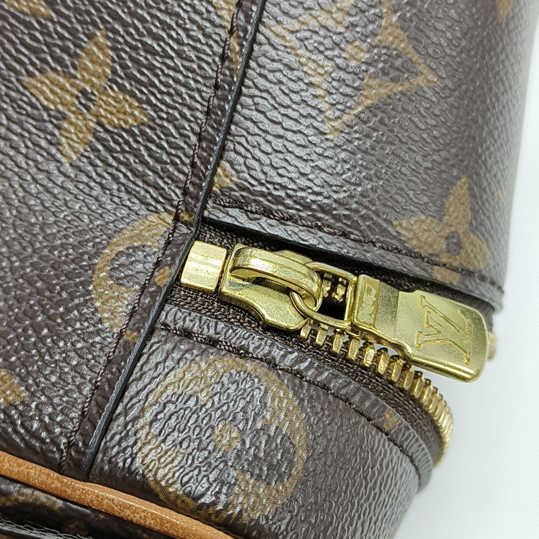 NICE Super Mini Monogram Coated Canvas Brown