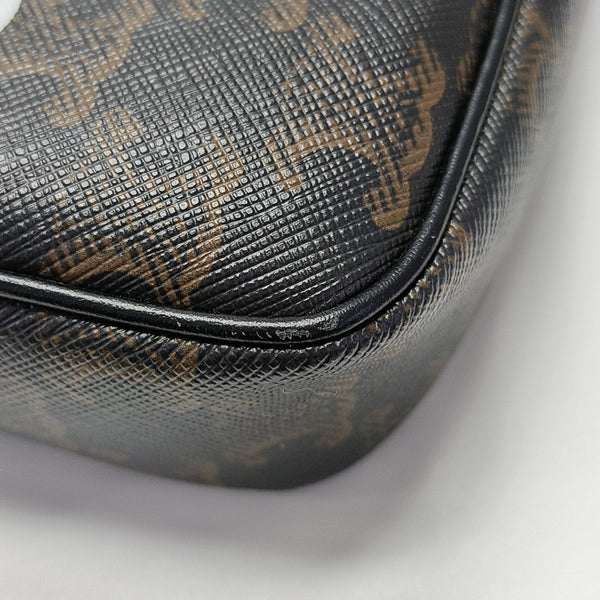TRIOMPHE Mini Coated Canvas Black