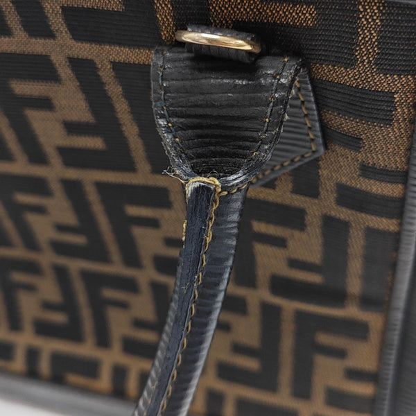 Canvas Shoulder Bag Brown