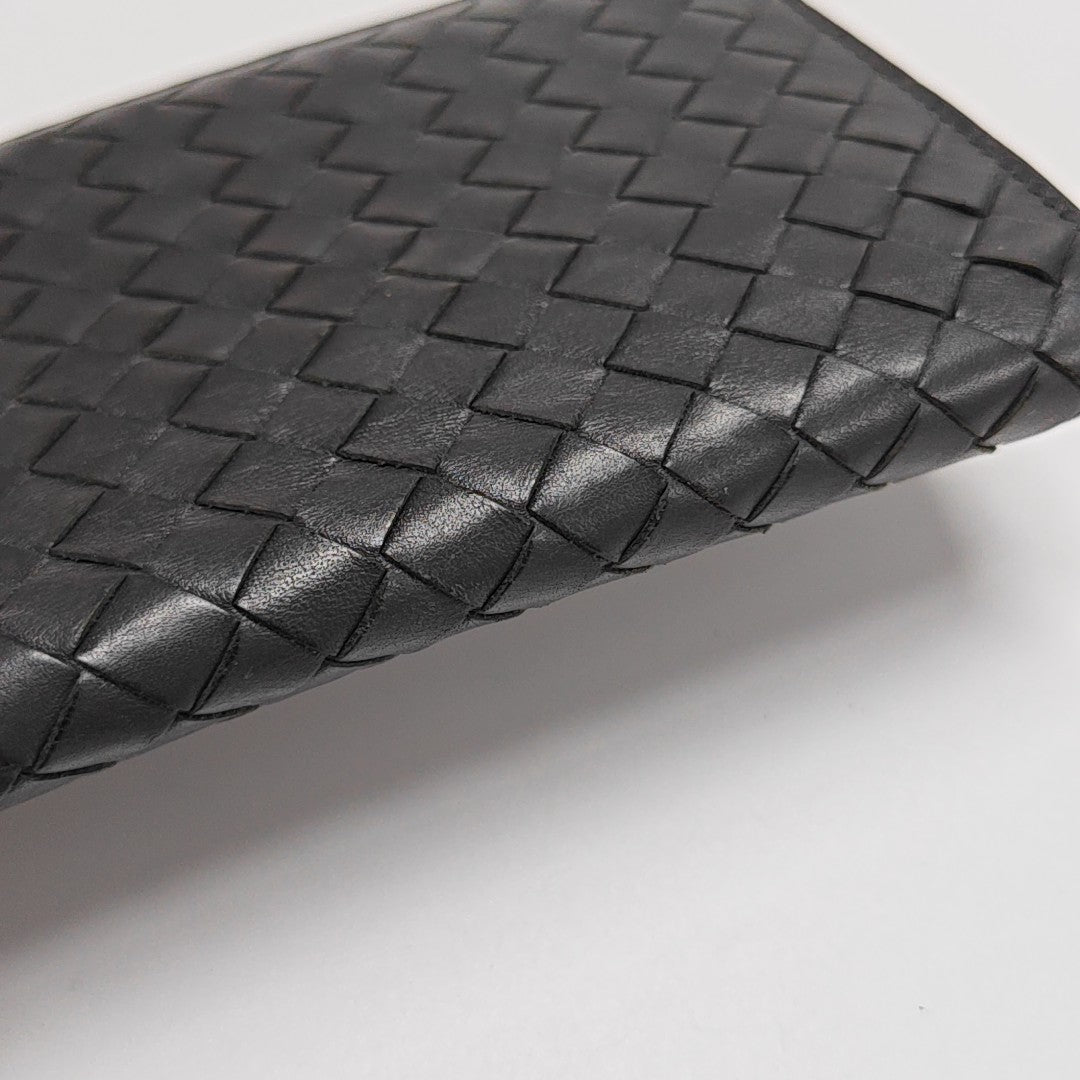 Calfskin Wallet Gray