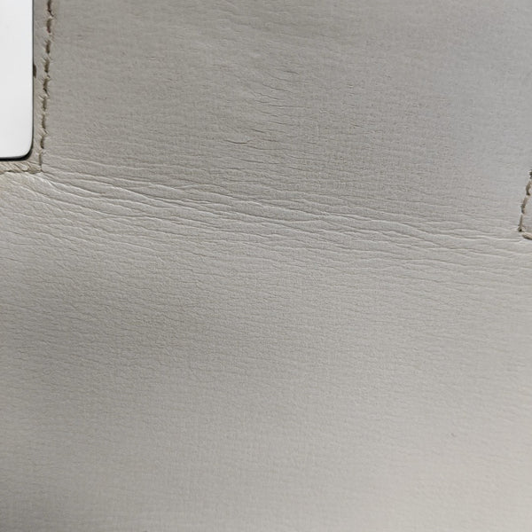 Authenticated pre-owned  Horsebit 1955 Small Calfskin White - Shoulder Bag at Looply