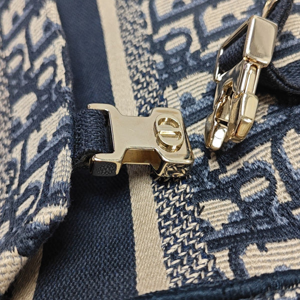 Diorcamp Small Oblique Canvas Blue