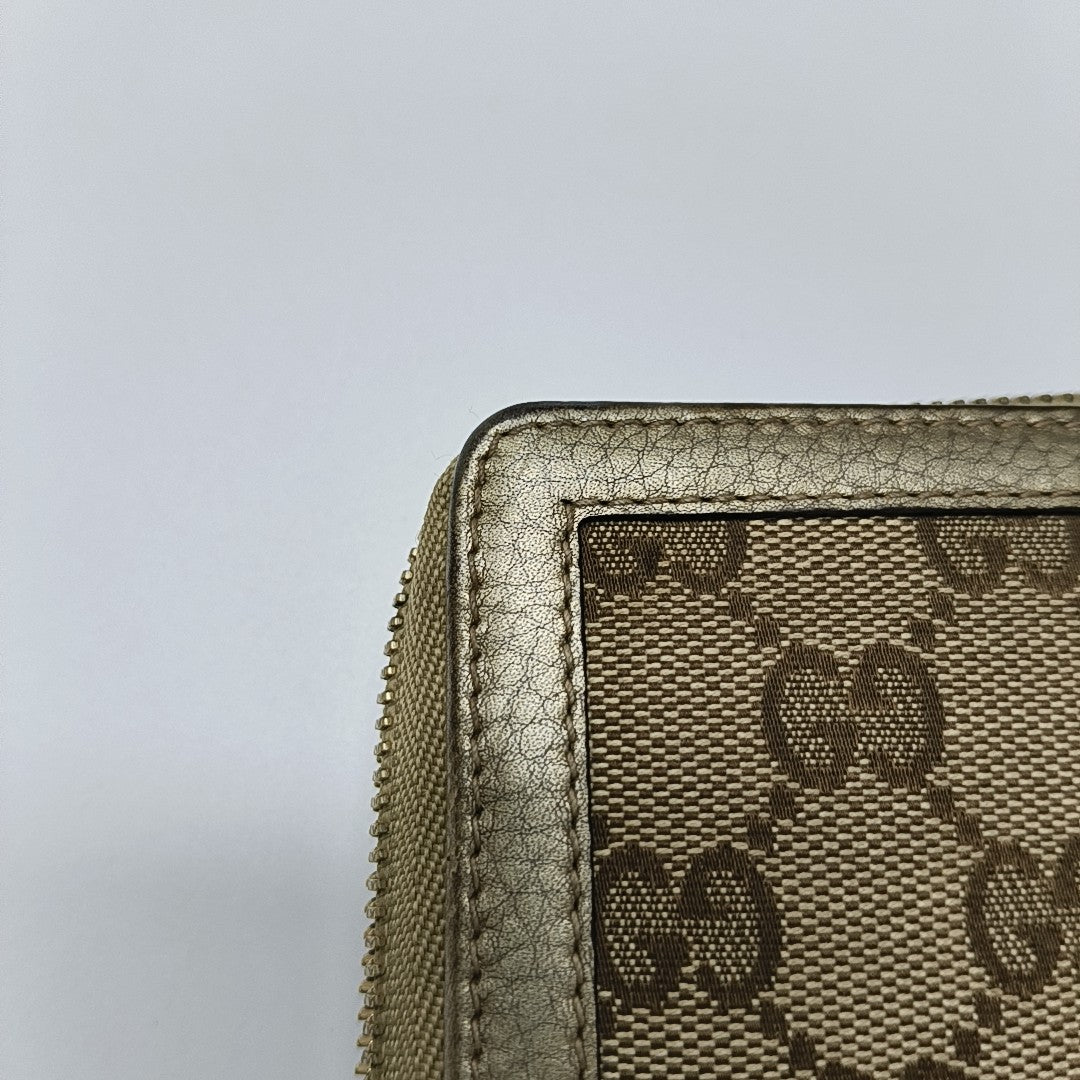 Monogram Canvas Wallet Beige