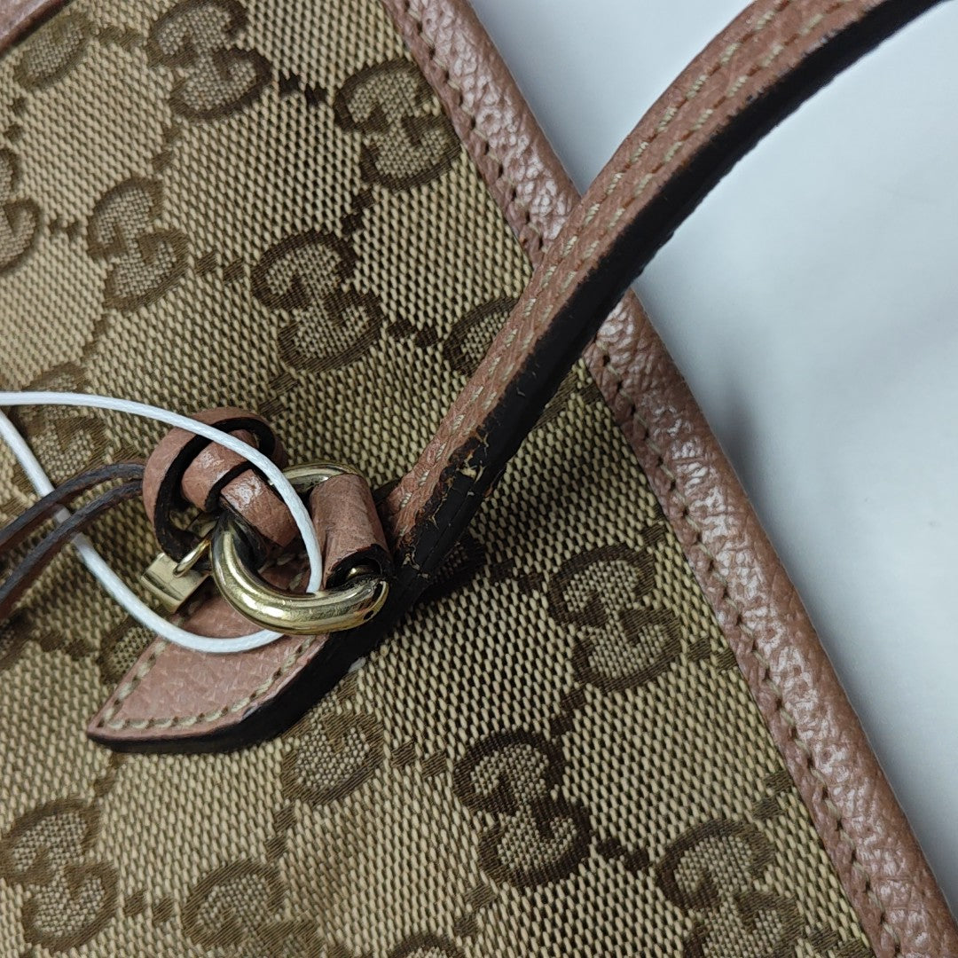 Bree Monogram Canvas Brown