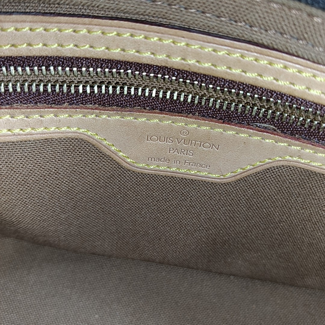 TROTTER Monogram Coated Canvas Brown
