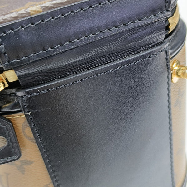 CANNES PM Monogram Coated Canvas Brown