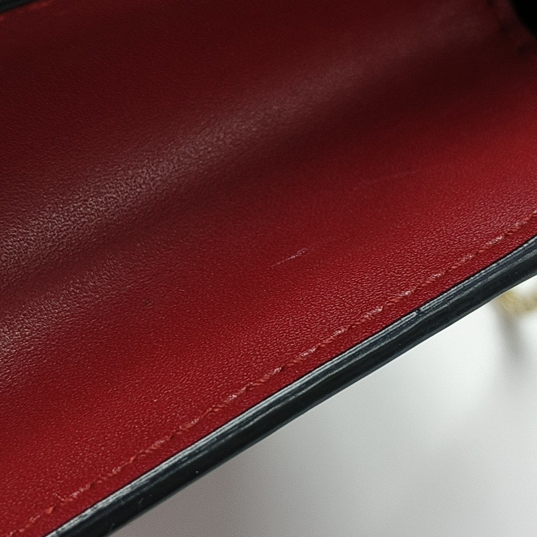 SERPENTI FOREVER Small Calfskin Red