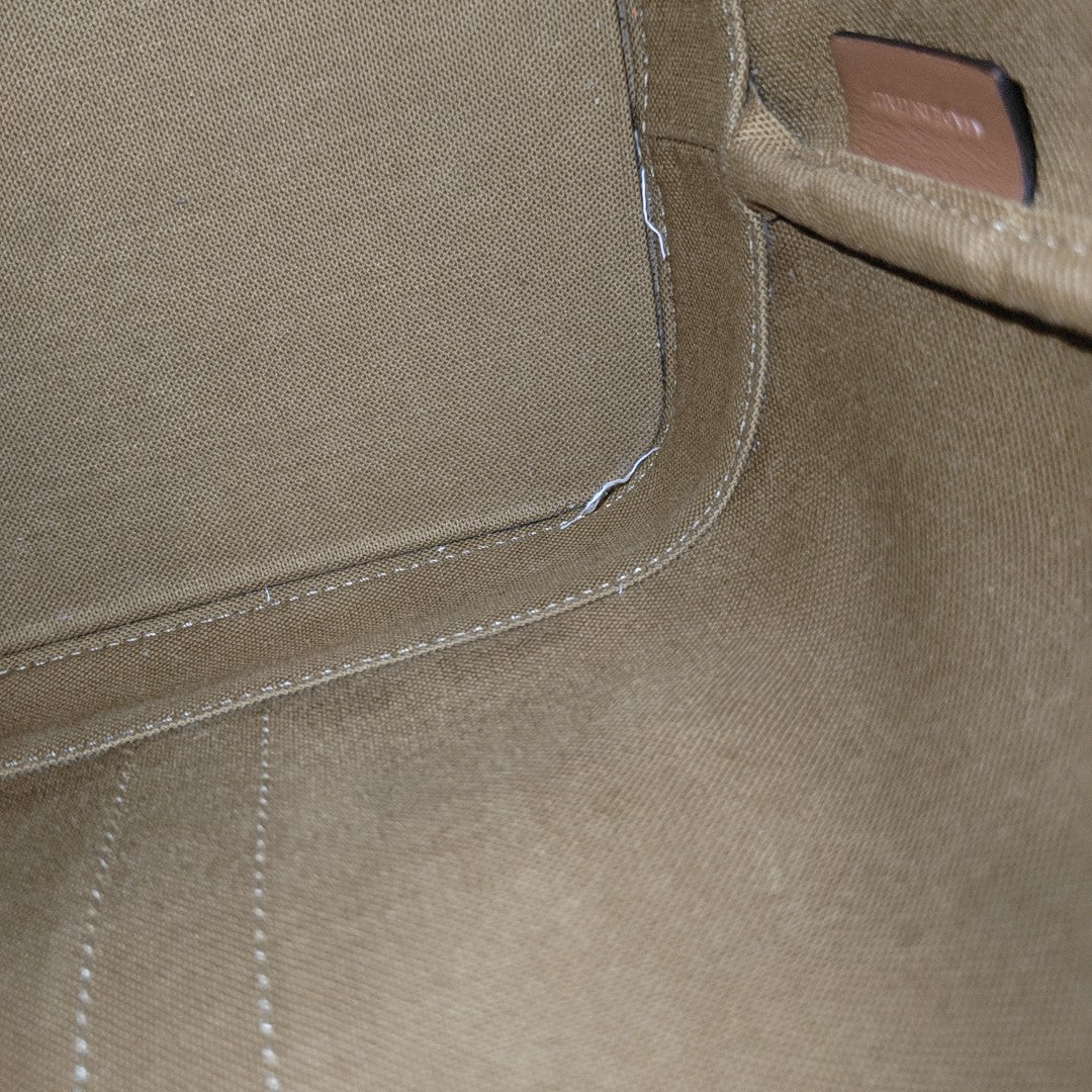 TRIOMPHE CANVAS Small Coated Canvas Brown