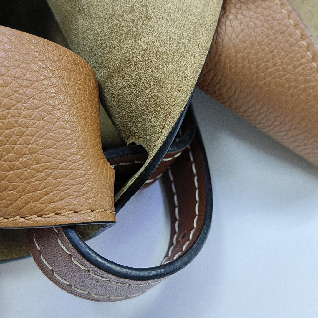 Gate Small Calfskin Brown