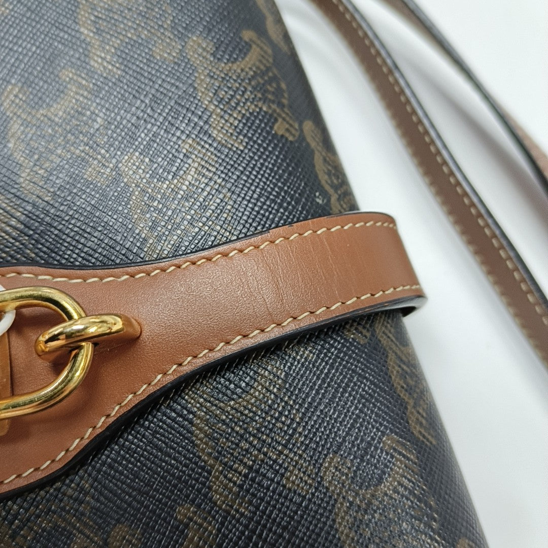 TABOU Coated Canvas Brown