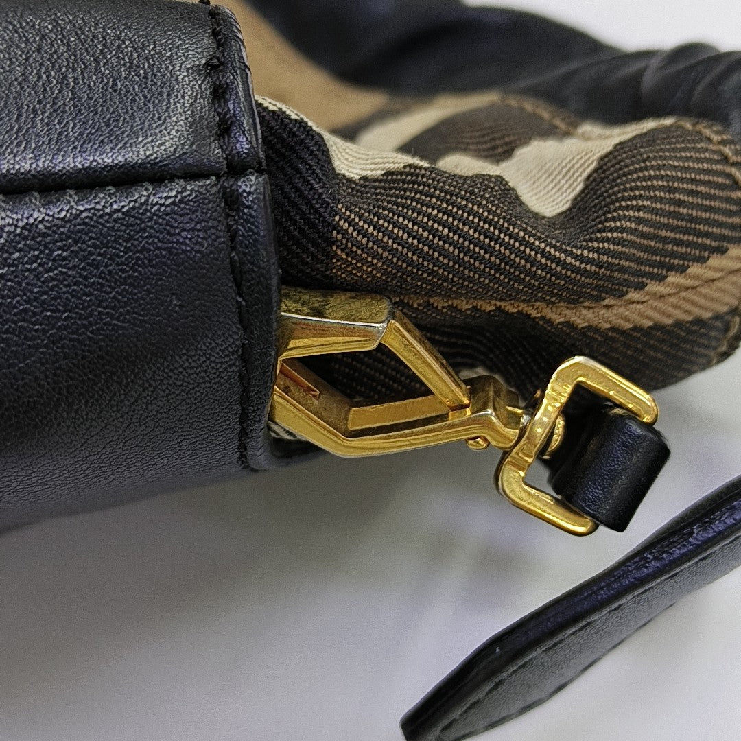 Crush Calfskin Black