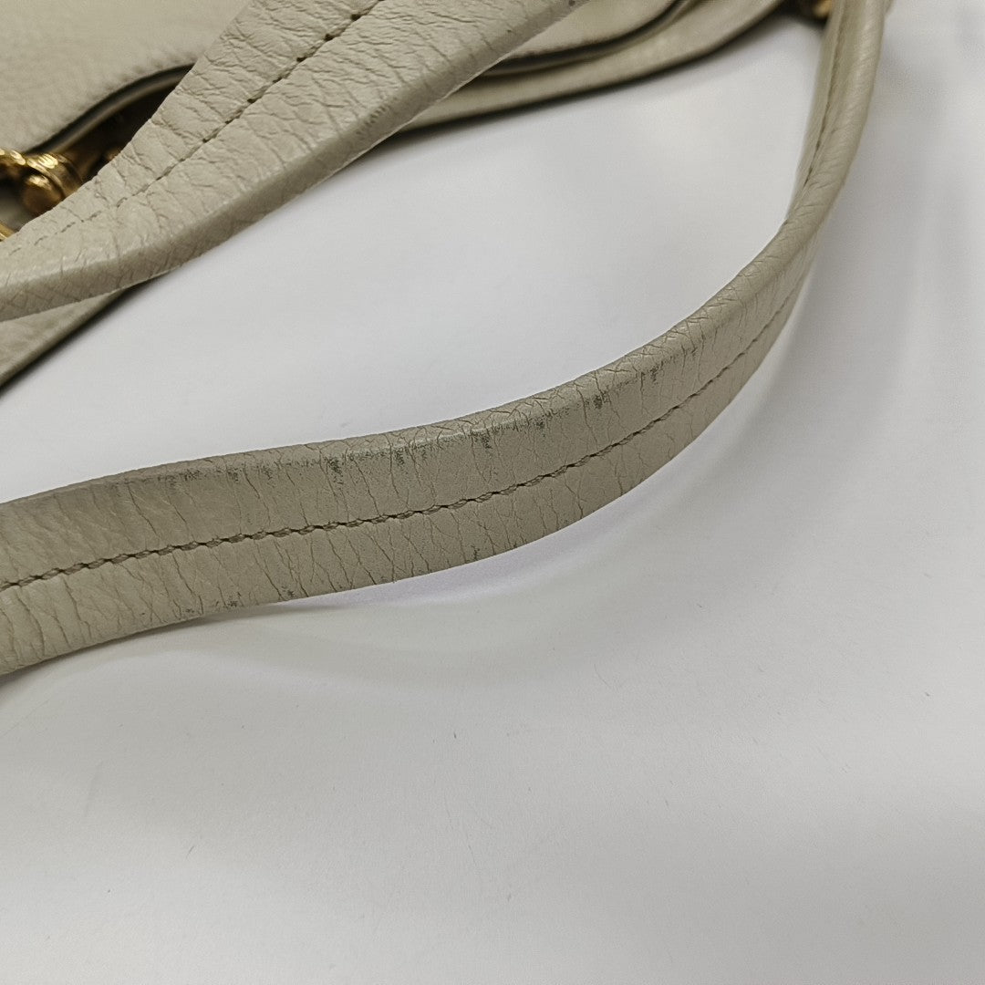 Twill Calfskin White
