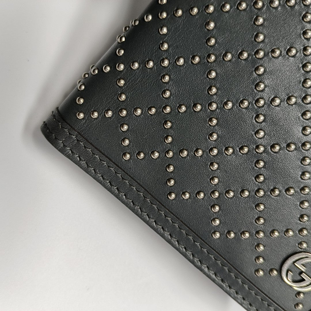 Calfskin Wallet Gray