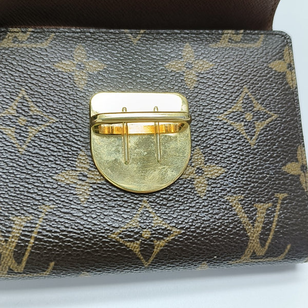 KOALA Monogram Coated Canvas Brown Wallet