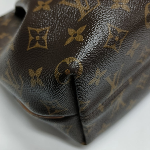 TURENNE Monogram Coated Canvas Brown