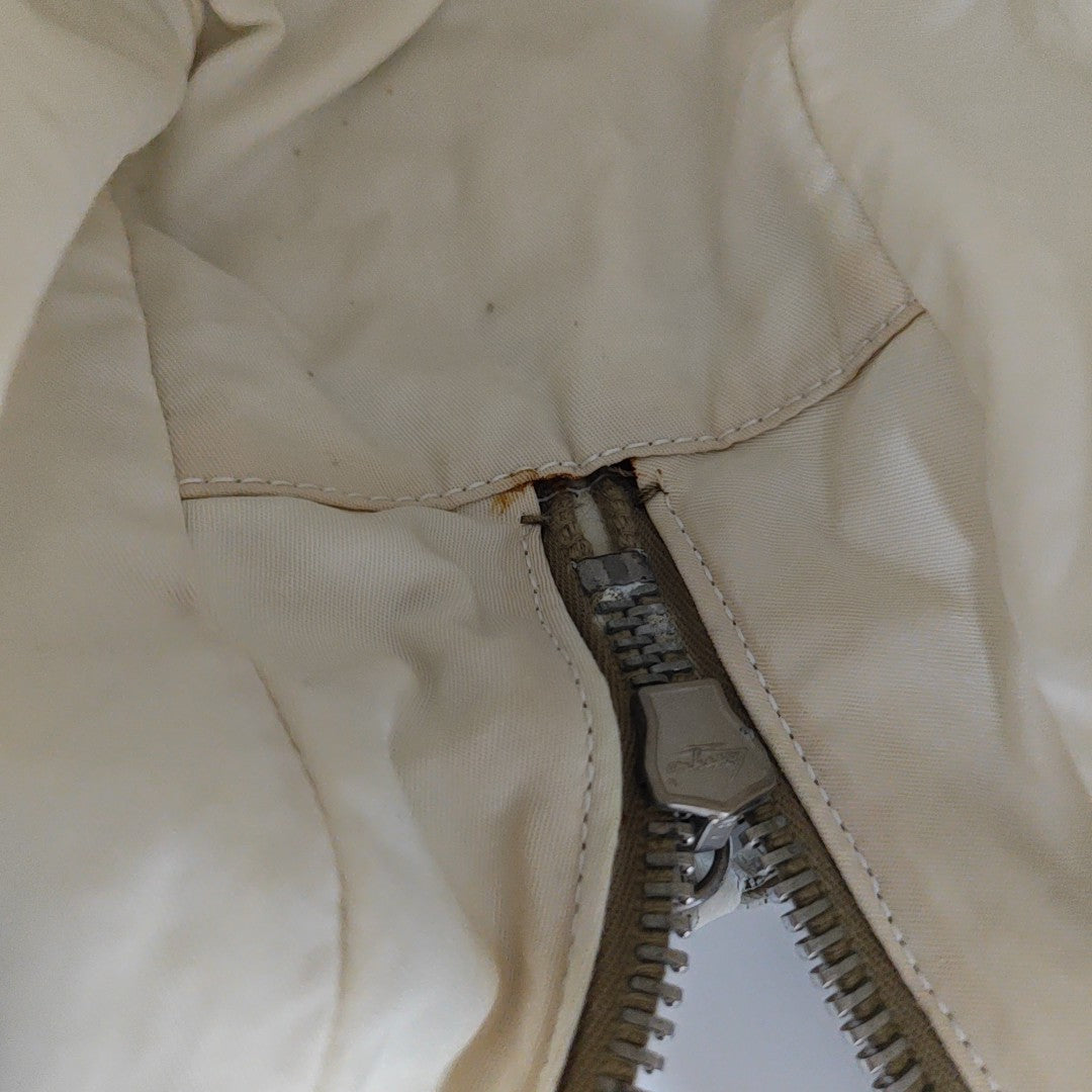 Canvas Top Handle Bag Beige