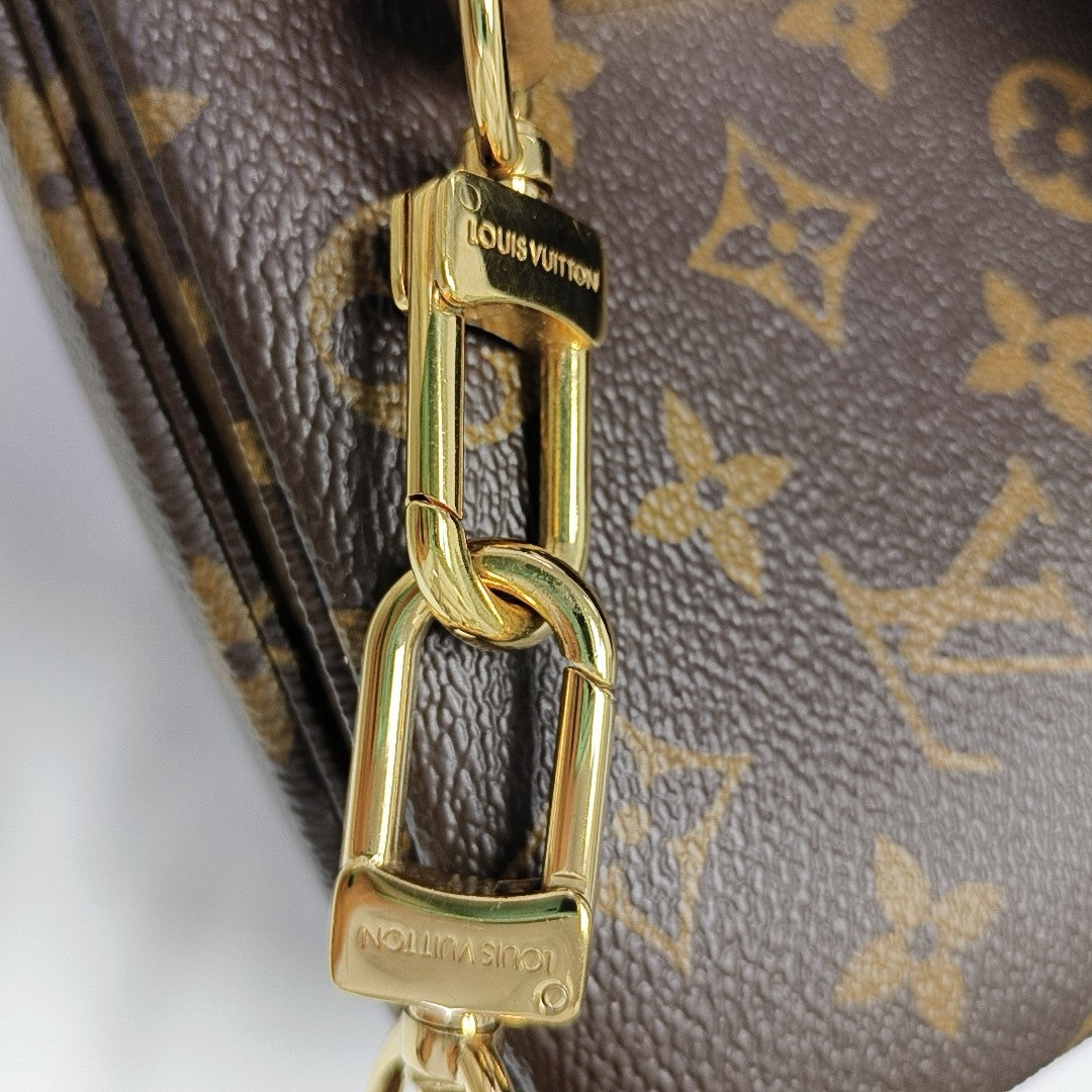 MÉTIS MM Monogram Coated Canvas Multicolor