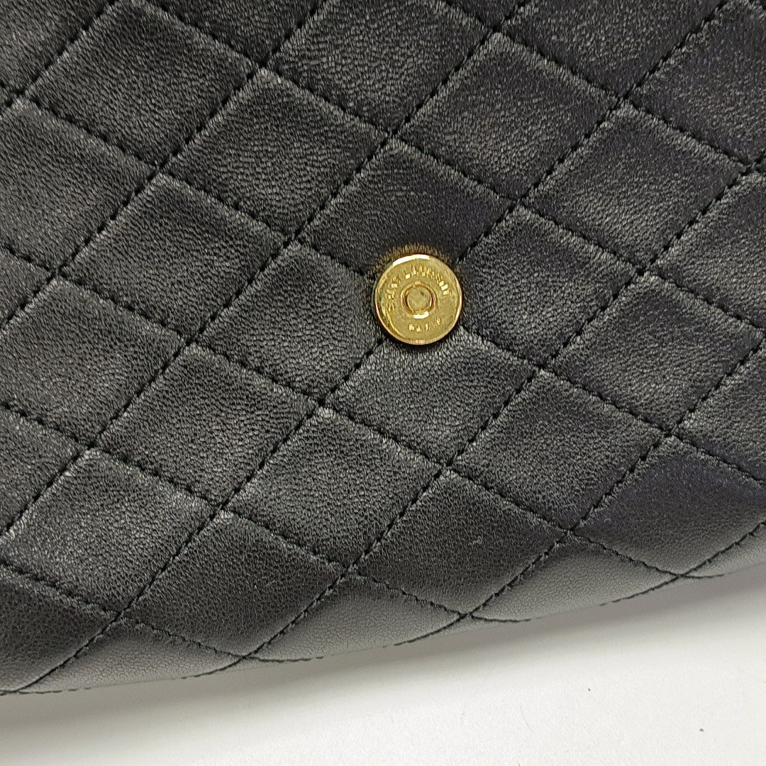 NOLITA Mini Quilted Lambskin Black