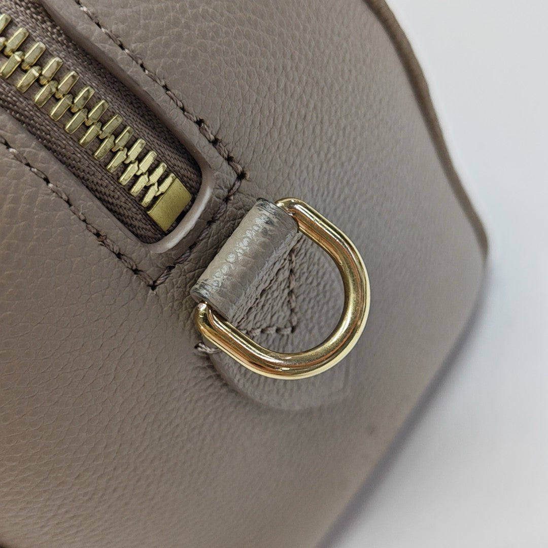 SPEEDY 20 Monogram Calfskin Gray