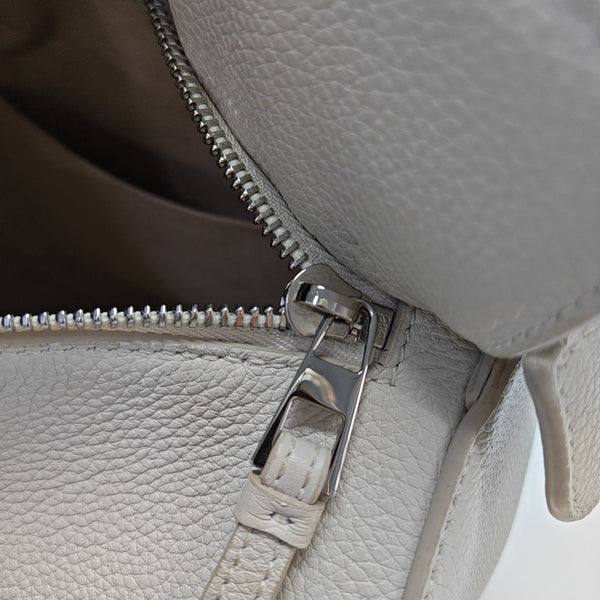 Puzzle Small Calfskin White