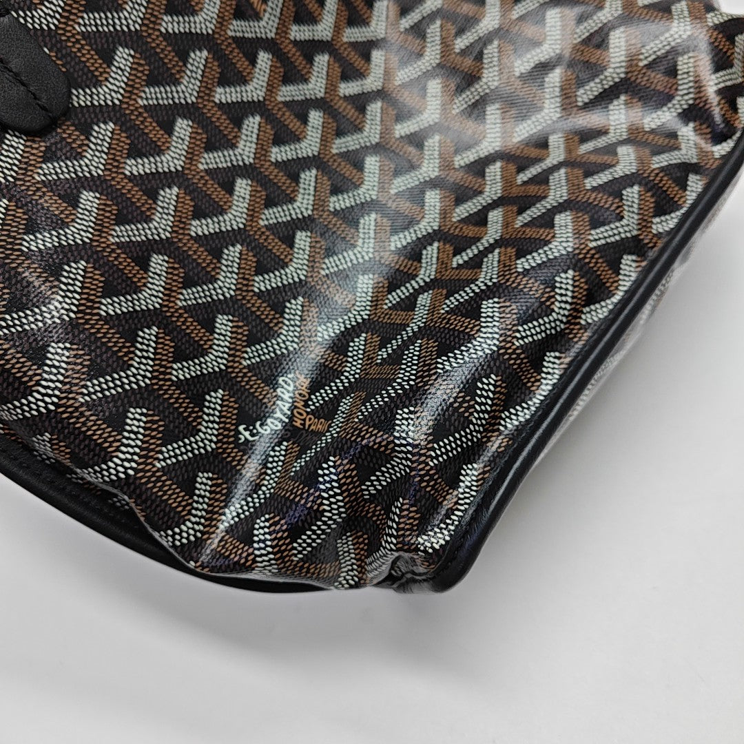 Anjou Mini Coated Canvas Black