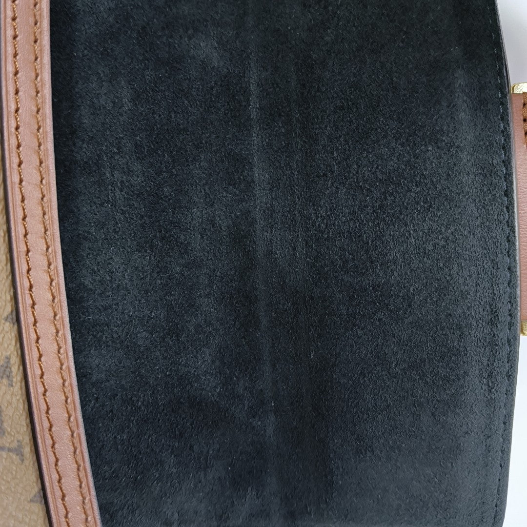 DAUPHINE Mini Coated Canvas Brown