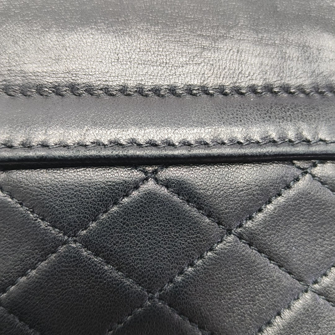 NOLITA Mini Quilted Lambskin Black