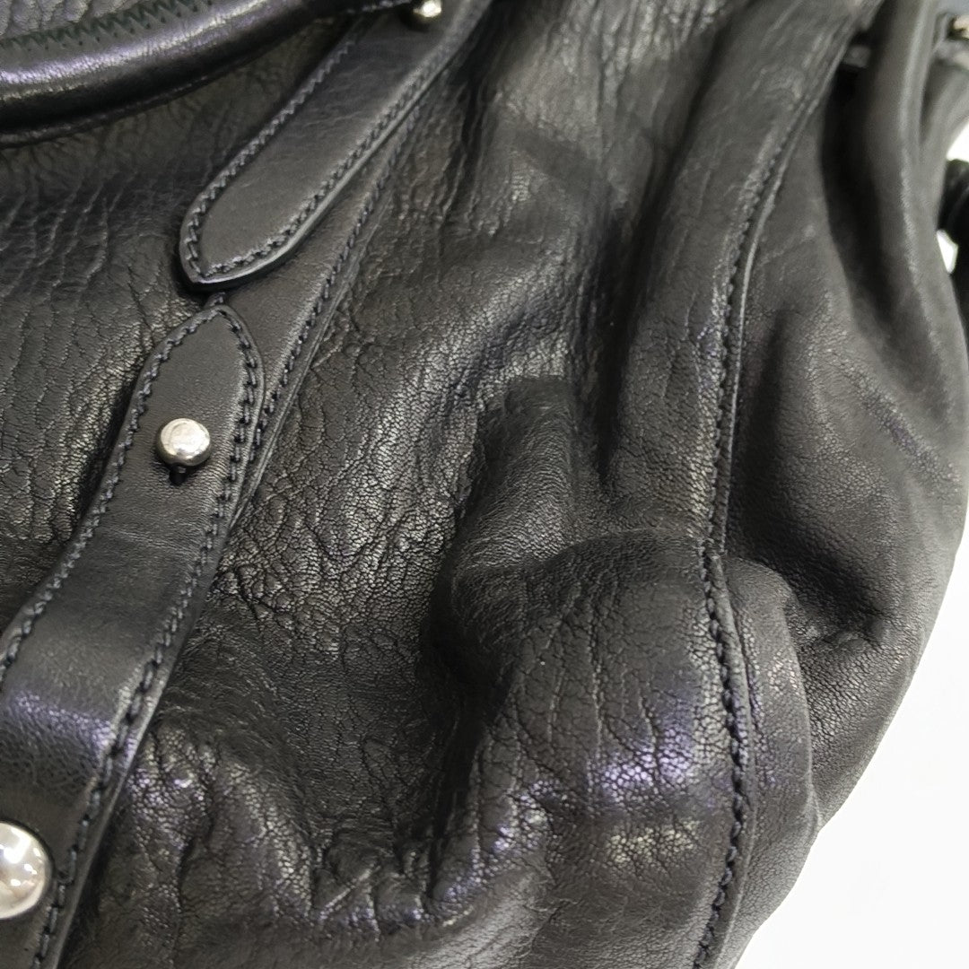 Calfskin Tote Bag Black