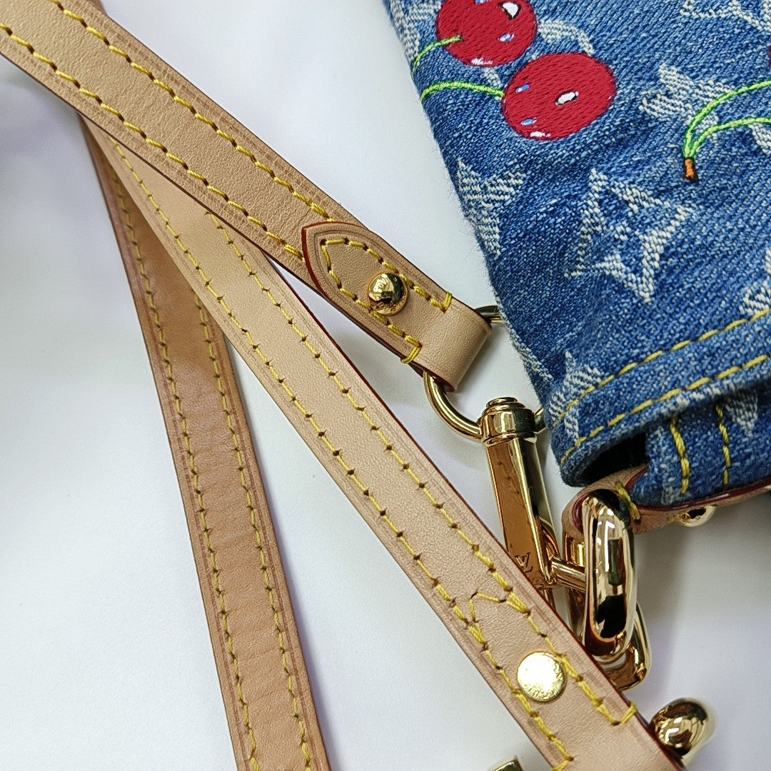 SUNSET Monogram Denim Blue