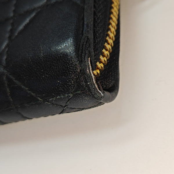 Cannage Calfskin Black