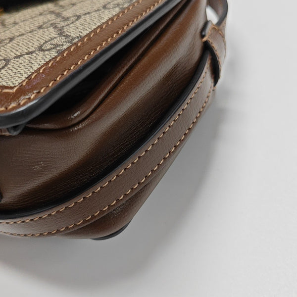 Monogram Coated Canvas Shoulder Bag Mini Multicolor