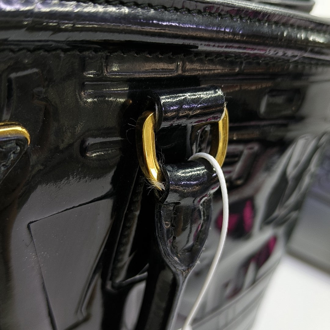 Calfskin Shoulder Bag Black