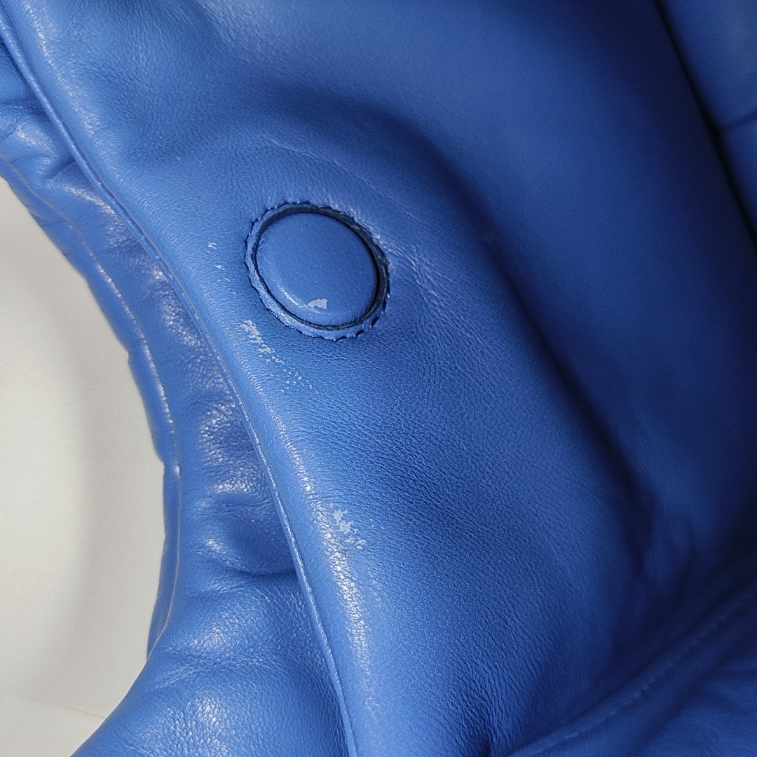 Lambskin Shoulder Bag Blue