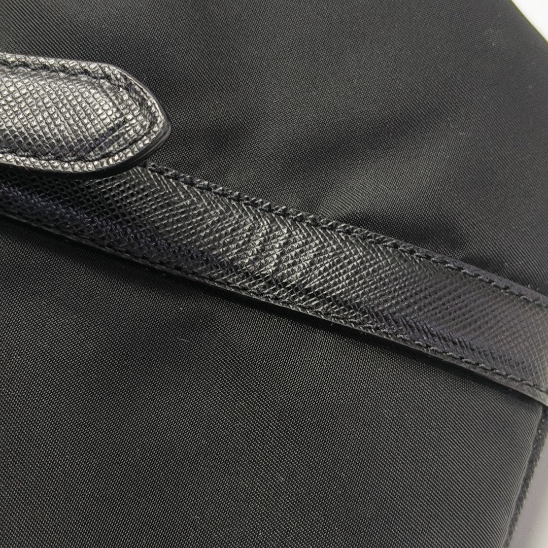 Canvas Top Handle Bag Black