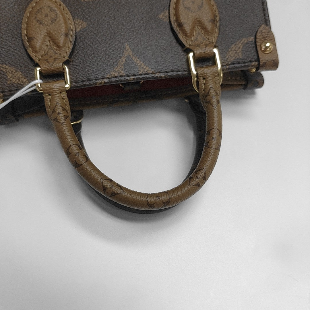 ONTHEGO BB Monogram Coated Canvas Brown