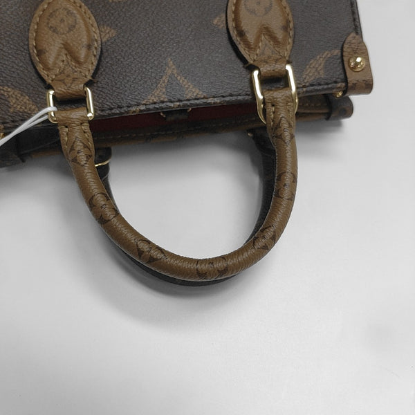 ONTHEGO BB Monogram Coated Canvas Brown